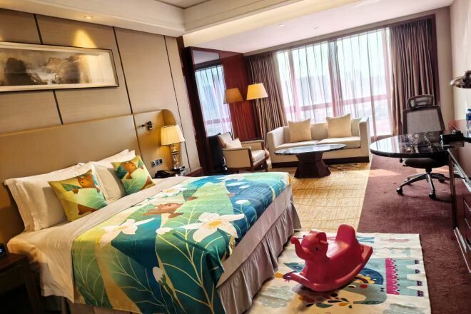 Minibar, in-room safe, blackout drapes, soundproofing