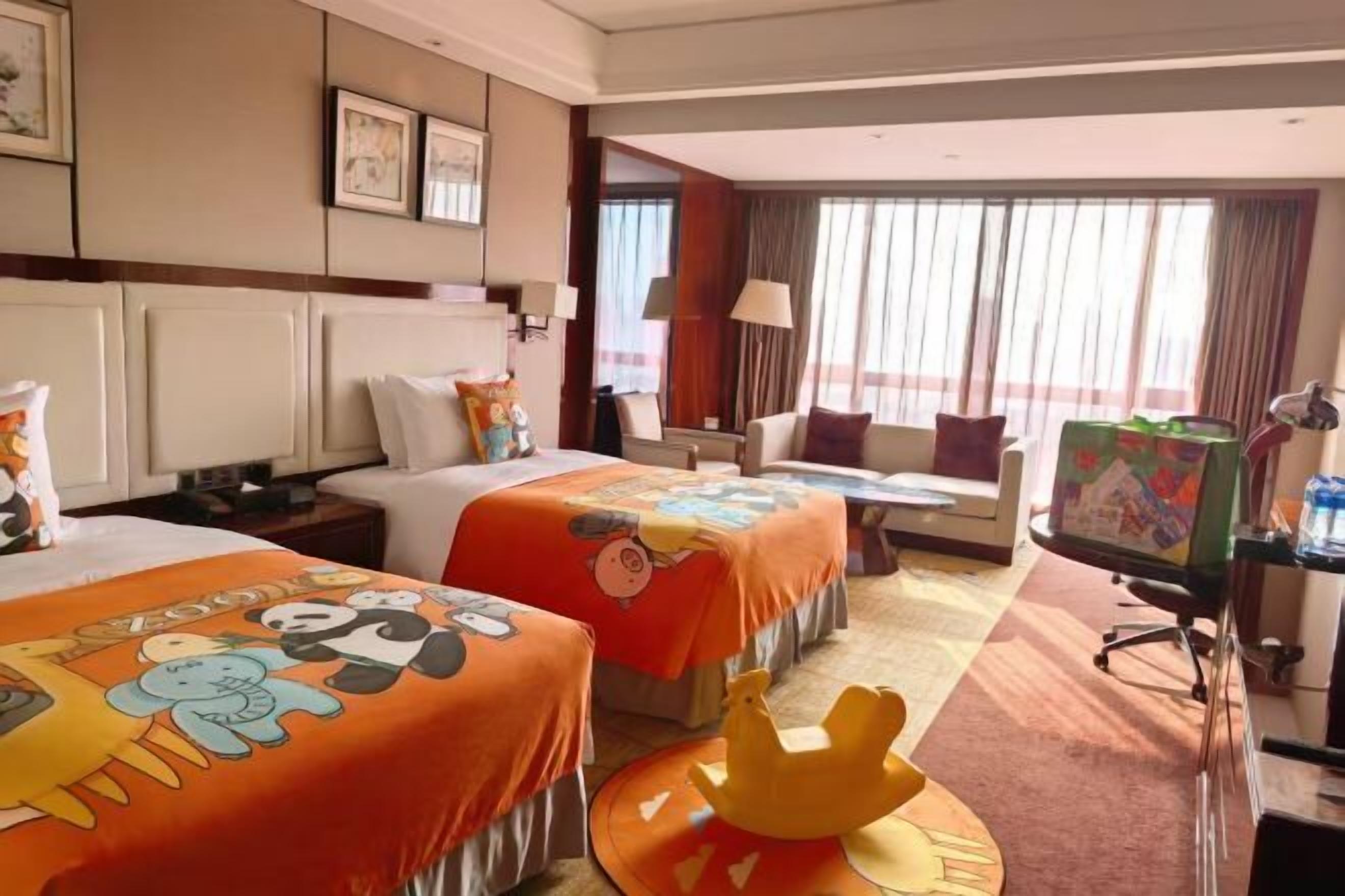 Minibar, in-room safe, blackout drapes, soundproofing