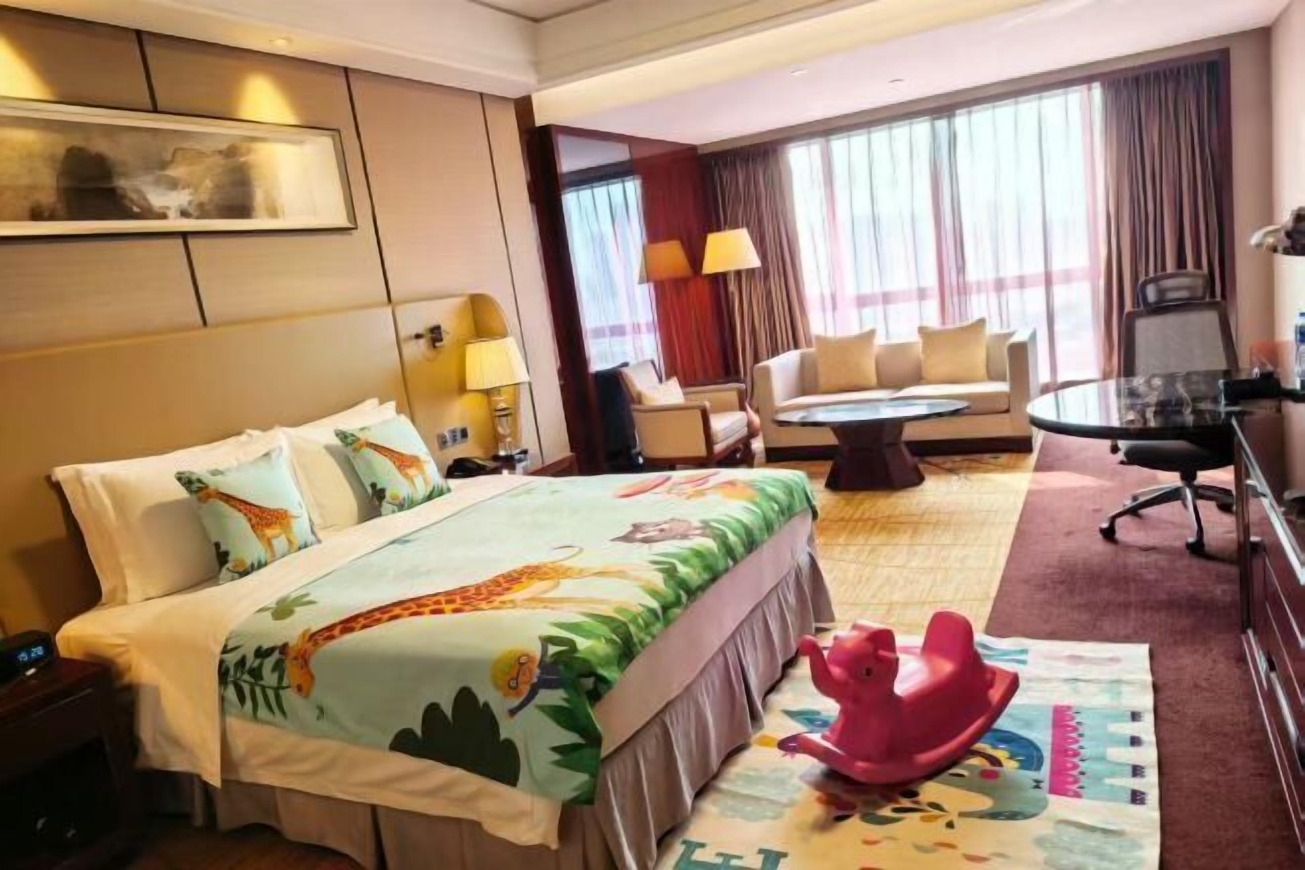 Minibar, in-room safe, blackout drapes, soundproofing