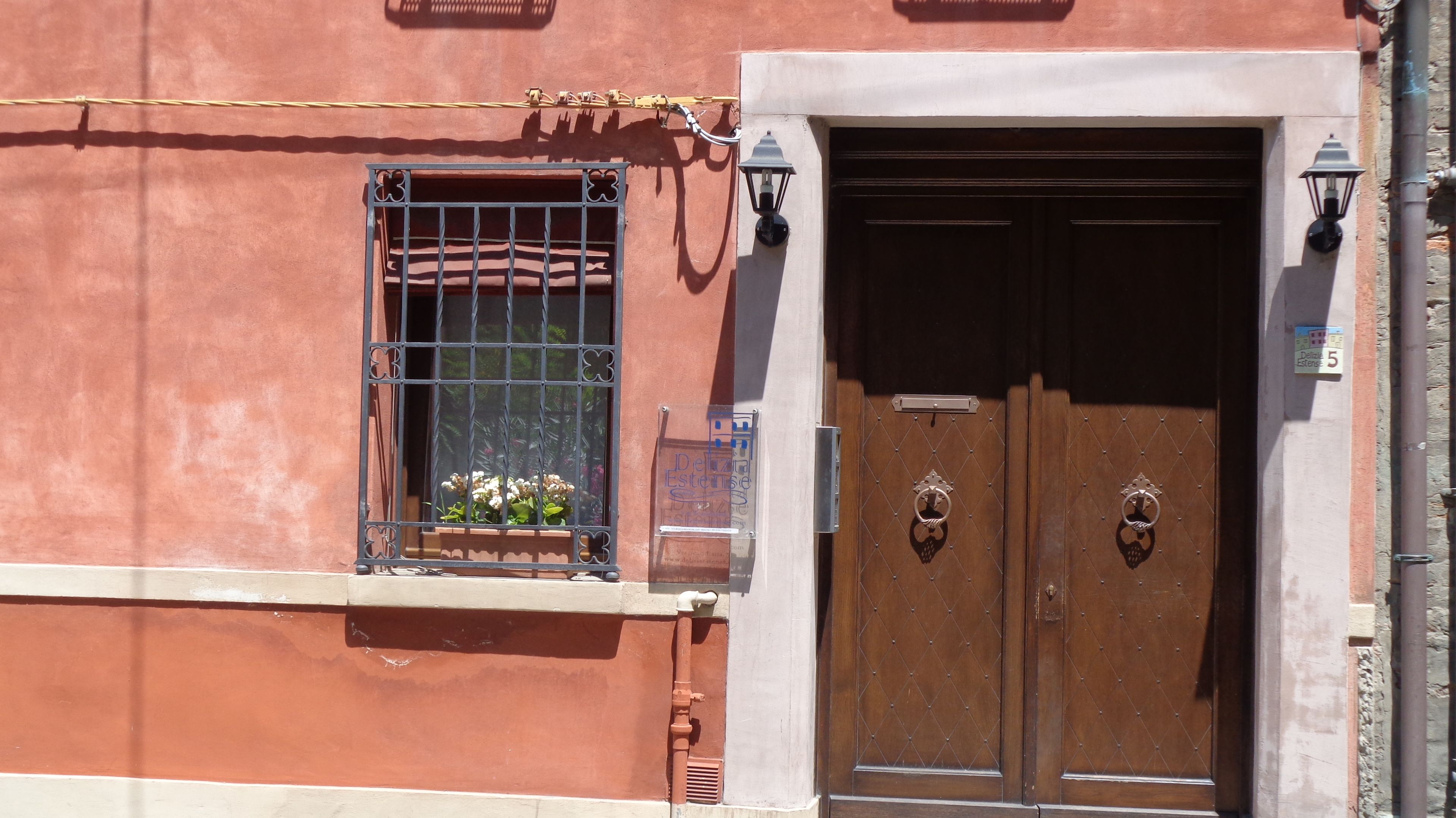 Fassade der Unterkunft