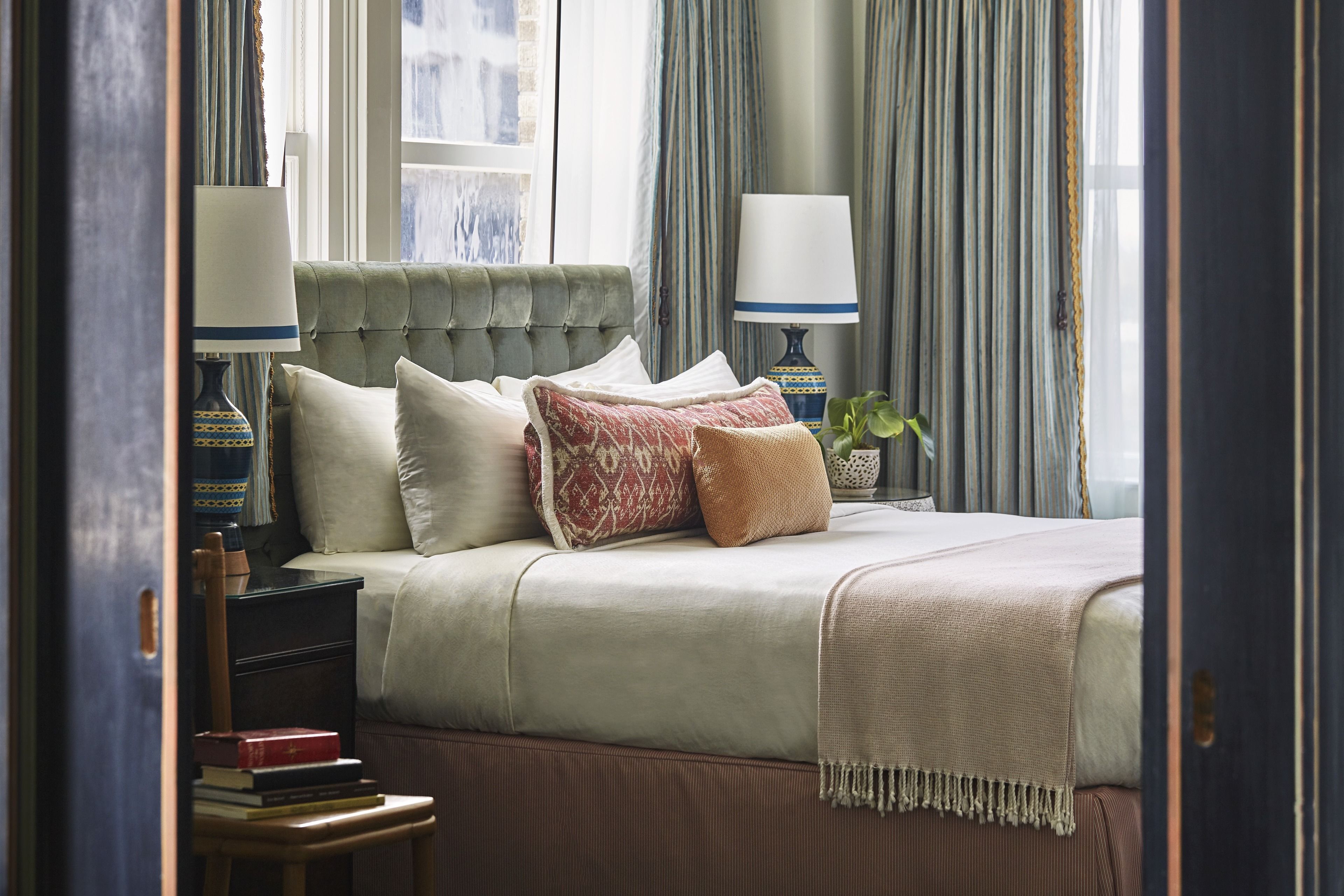 premium bedding, minibar, in-room safe, individually decorated