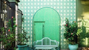 Terrace/patio - The Pontchartrain Hotel (New Orleans)