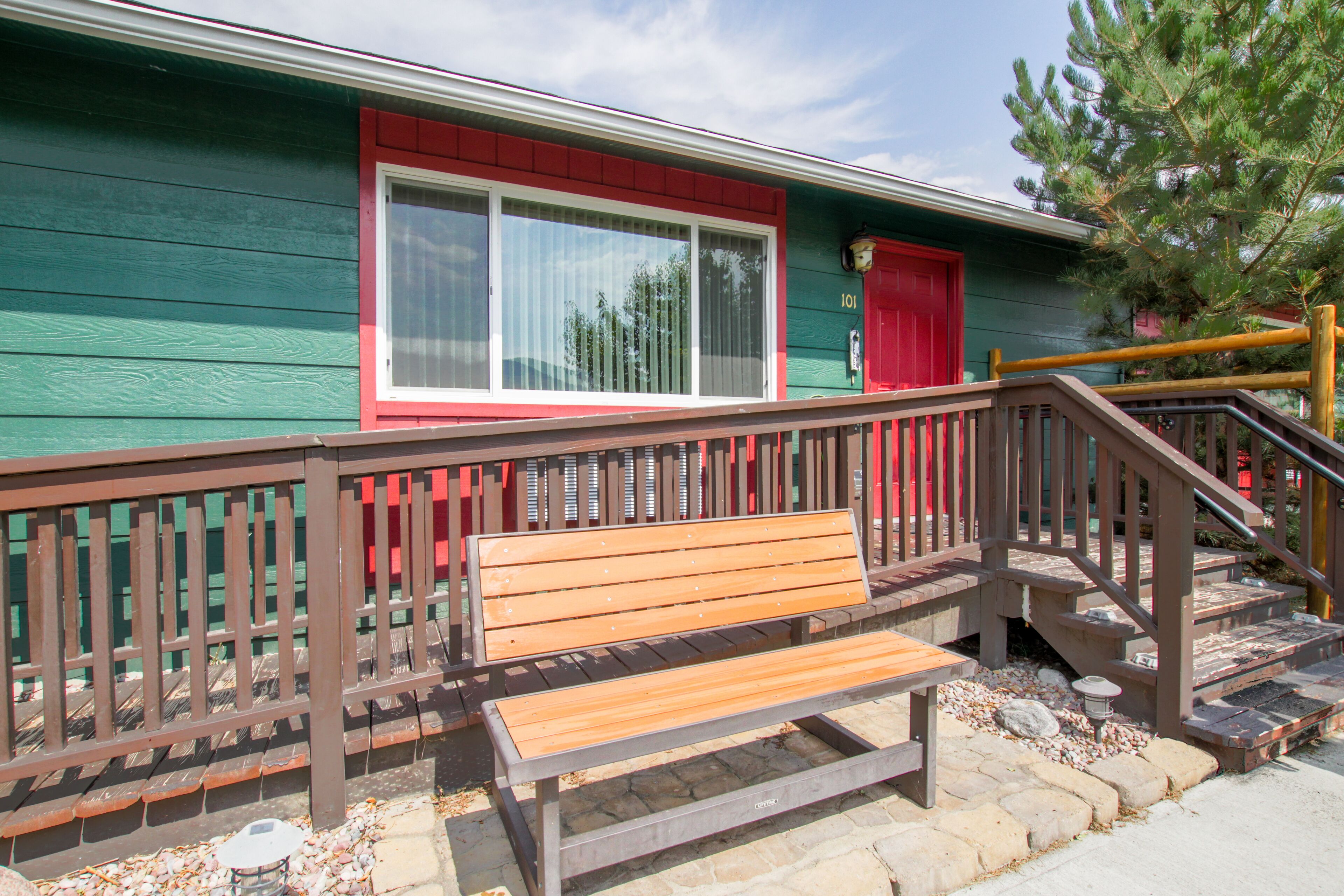 superior apartment | terrace/patio