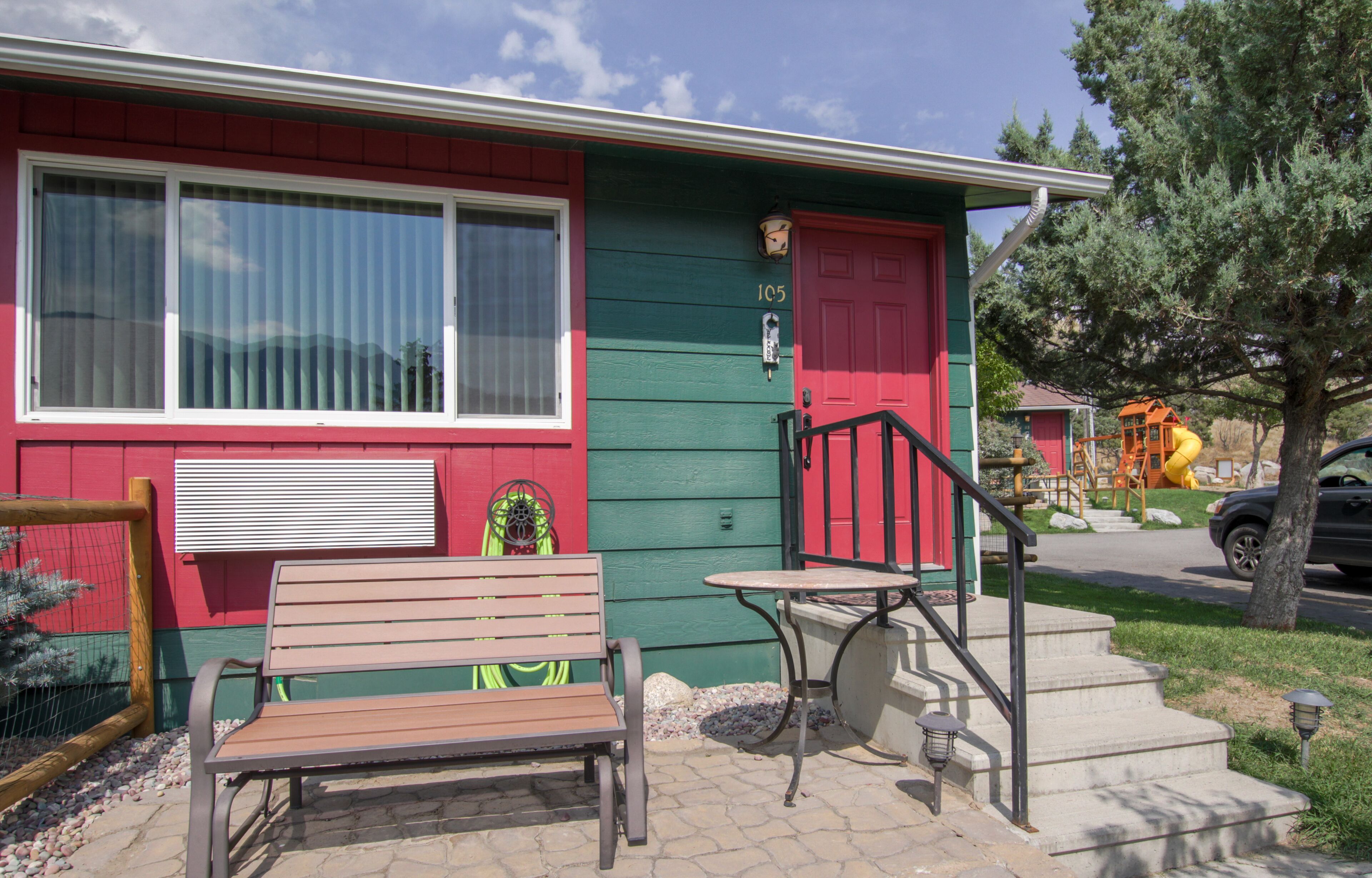 deluxe apartment | terrace/patio