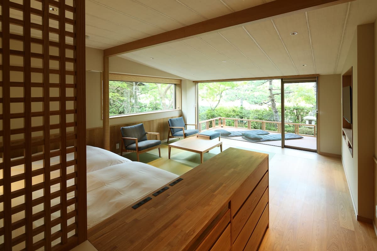 Japanese Modern Room with Terrace