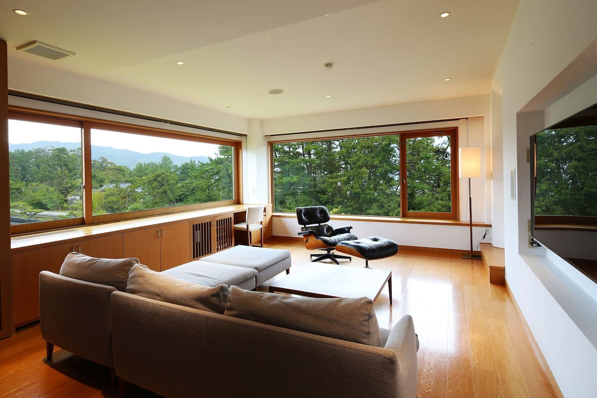 Deluxe-Studiosuite (with Open Air Bath, KAZE no MIDORI)