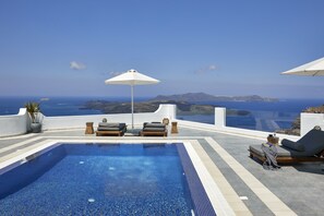 別墅, 2 間臥室, 海景 (Artemis - Private Heated Pool) | 客房景觀