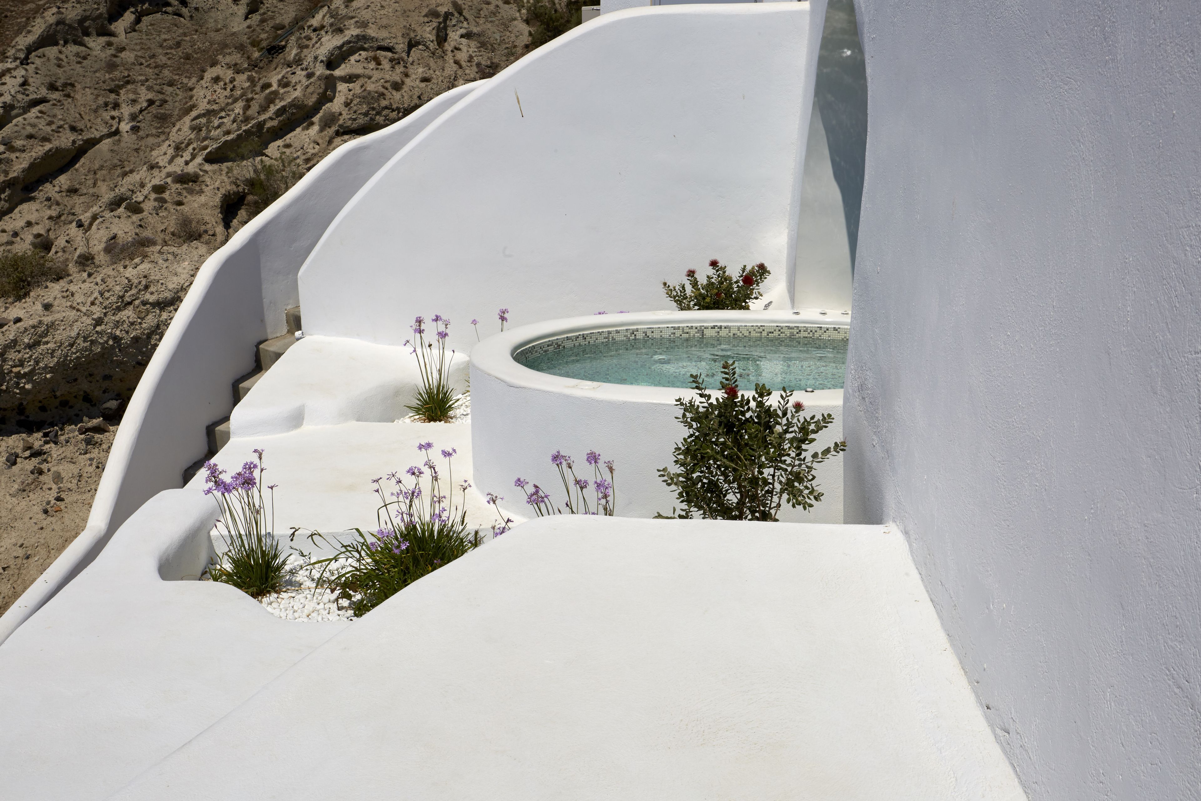 villa, multiple beds, jetted tub, sea view (saphire - private heated pool) | 2 bedrooms, in-room safe, individually decorated, individually furnished