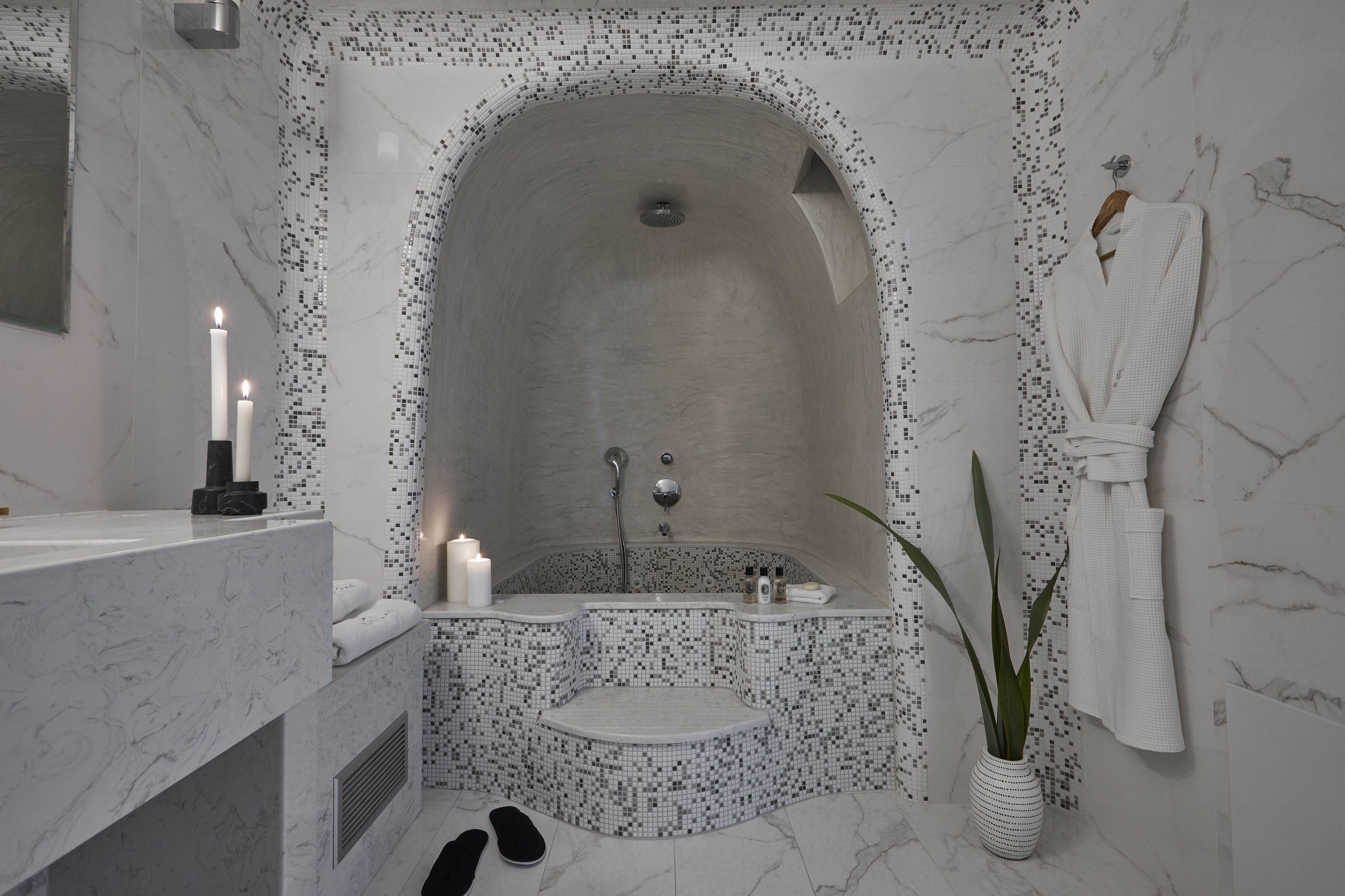 villa, multiple beds, sea view (ianthi - private heated pool) | 2 bedrooms, in-room safe, individually decorated, individually furnished