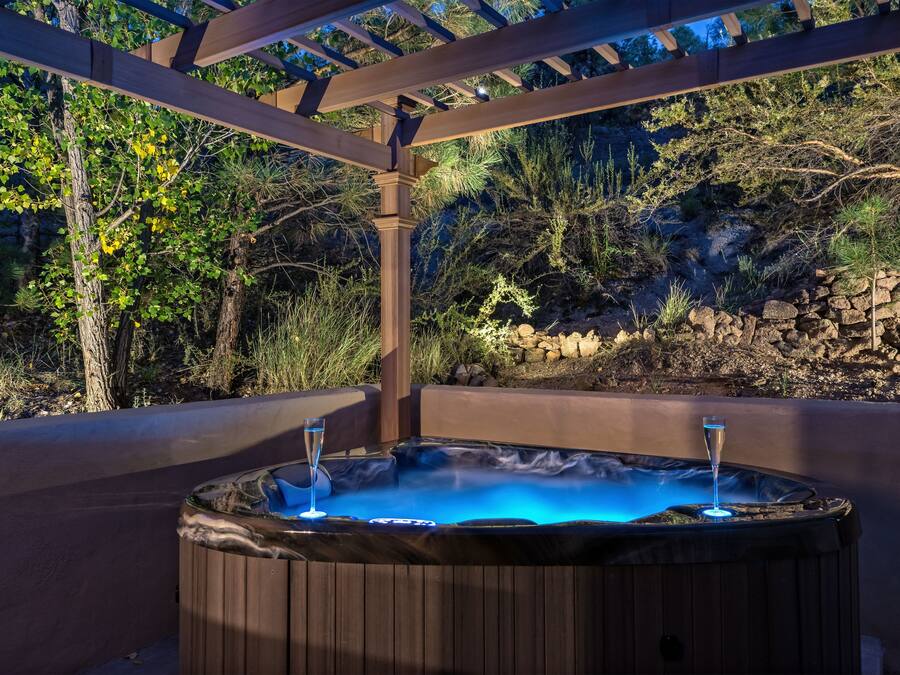 Private spa tub