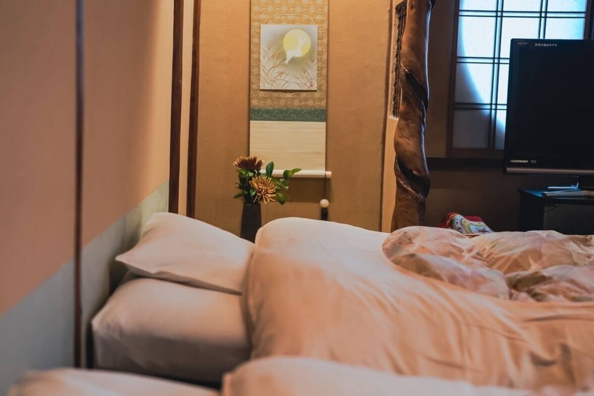 Habitación clásica, no fumadores, baño privado (Japanese Style, 1-3 Guests) | Edredones de plumas y wifi gratis