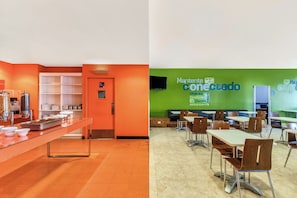 Gratis morgenmadsbuffet hver dag