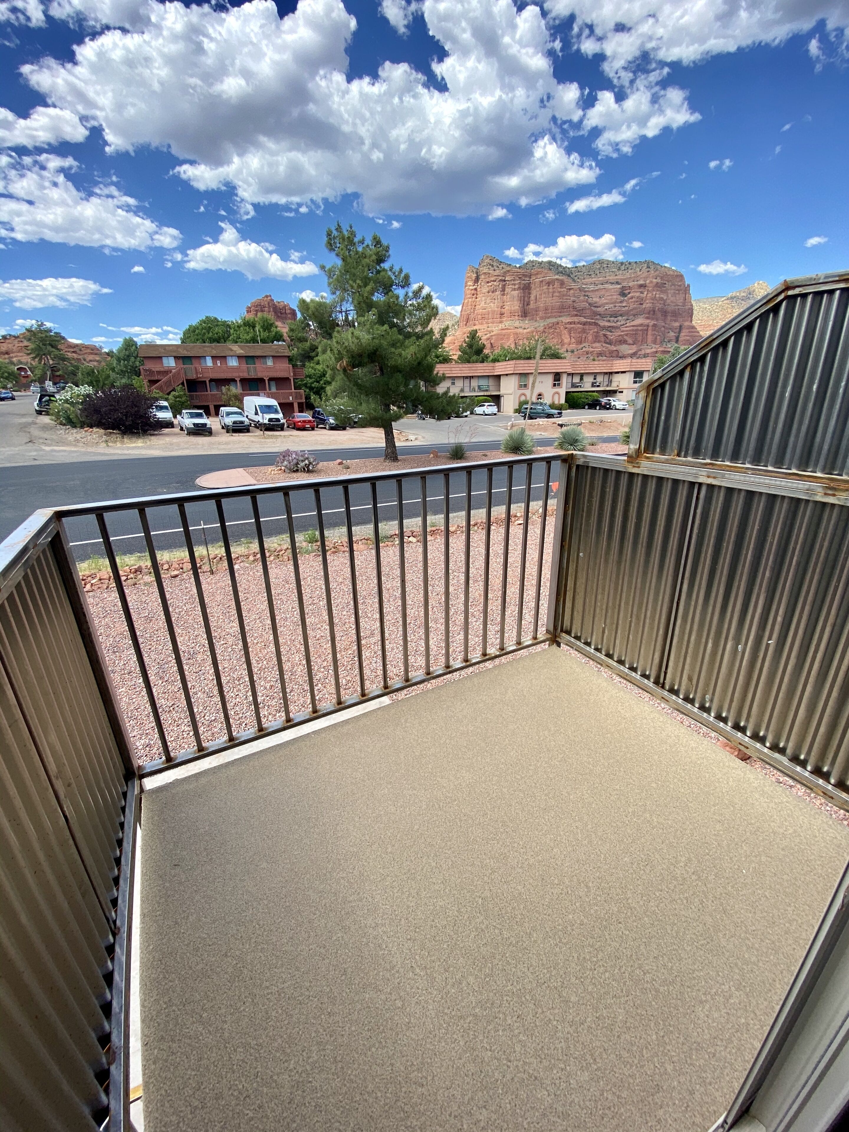 superior suite, 1 king bed with sofa bed, balcony, mountain view | balcony view