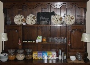 Petit-déjeuner anglais compris