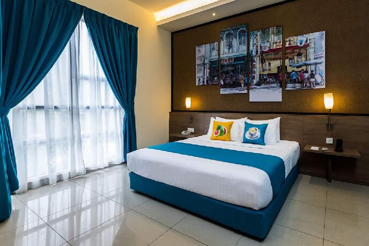 Klassieke kamer, 1 kingsize bed | 1 slaapkamer, een kluis op de kamer, gratis wifi, beddengoed