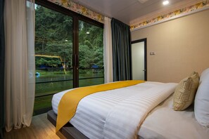 Een kluis op de kamer, gratis wifi, beddengoed