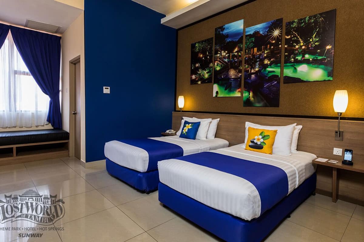 Kamer, 2 eenpersoonsbedden (Exotic) | 1 slaapkamer, een kluis op de kamer, gratis wifi, beddengoed