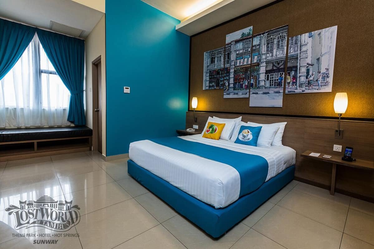 Kamer, 1 kingsize bed (Exotic) | 1 slaapkamer, een kluis op de kamer, gratis wifi, beddengoed