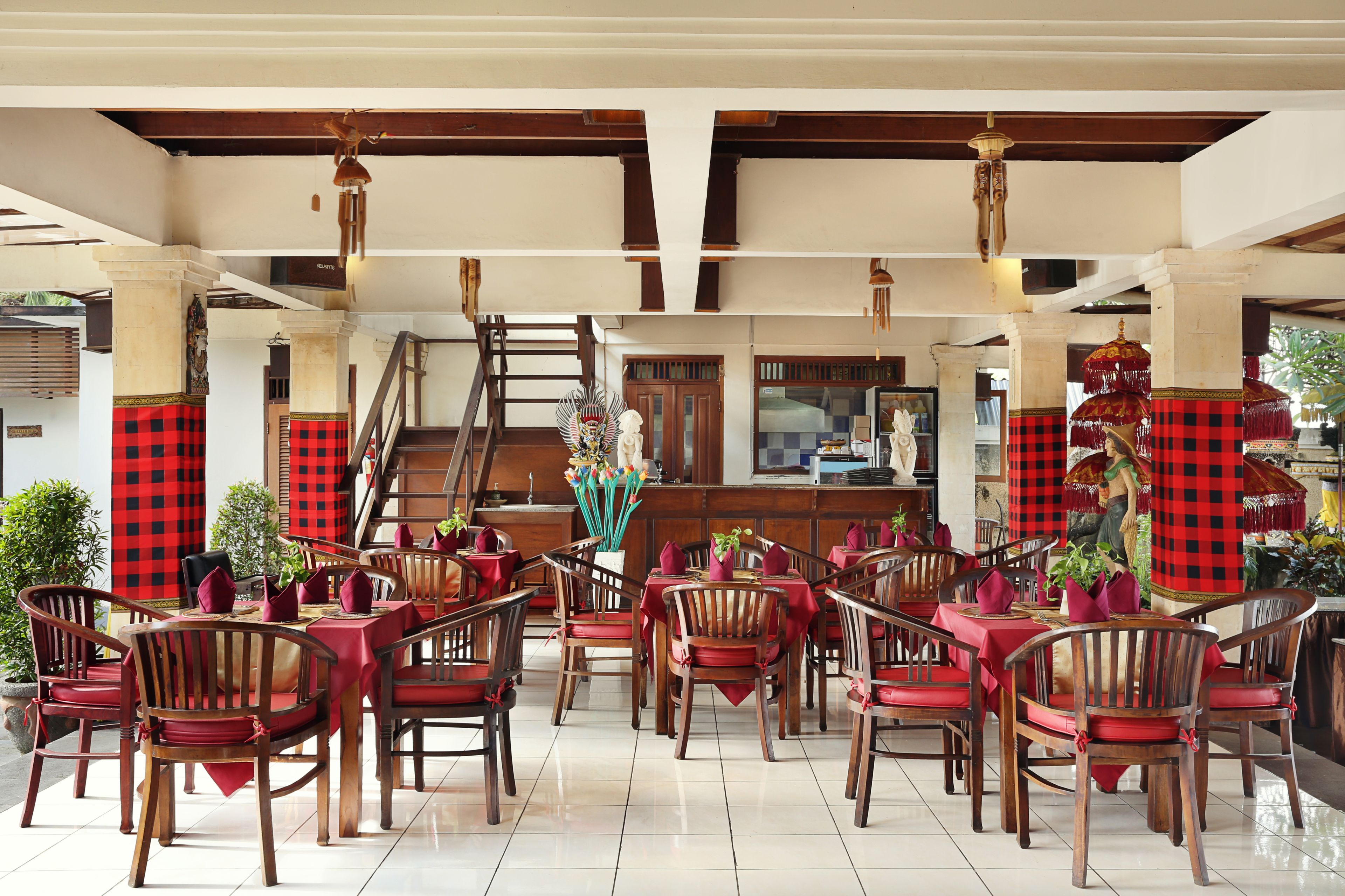 breakfast, lunch, dinner served; indonesian cuisine, beach views