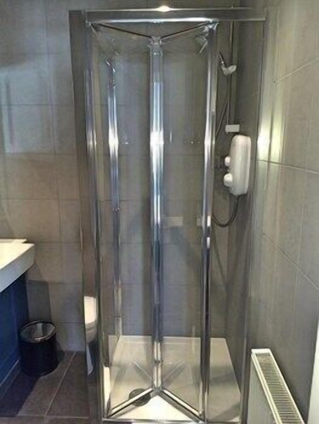 Bathroom | Shower, free toiletries, hair dryer, towels