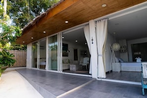 Voorkant van accommodatie