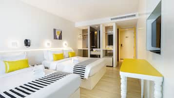 خزنة داخل الغرفة وواي فاي مجانًا وتسهيلات لدخول الكراسي المتحركة