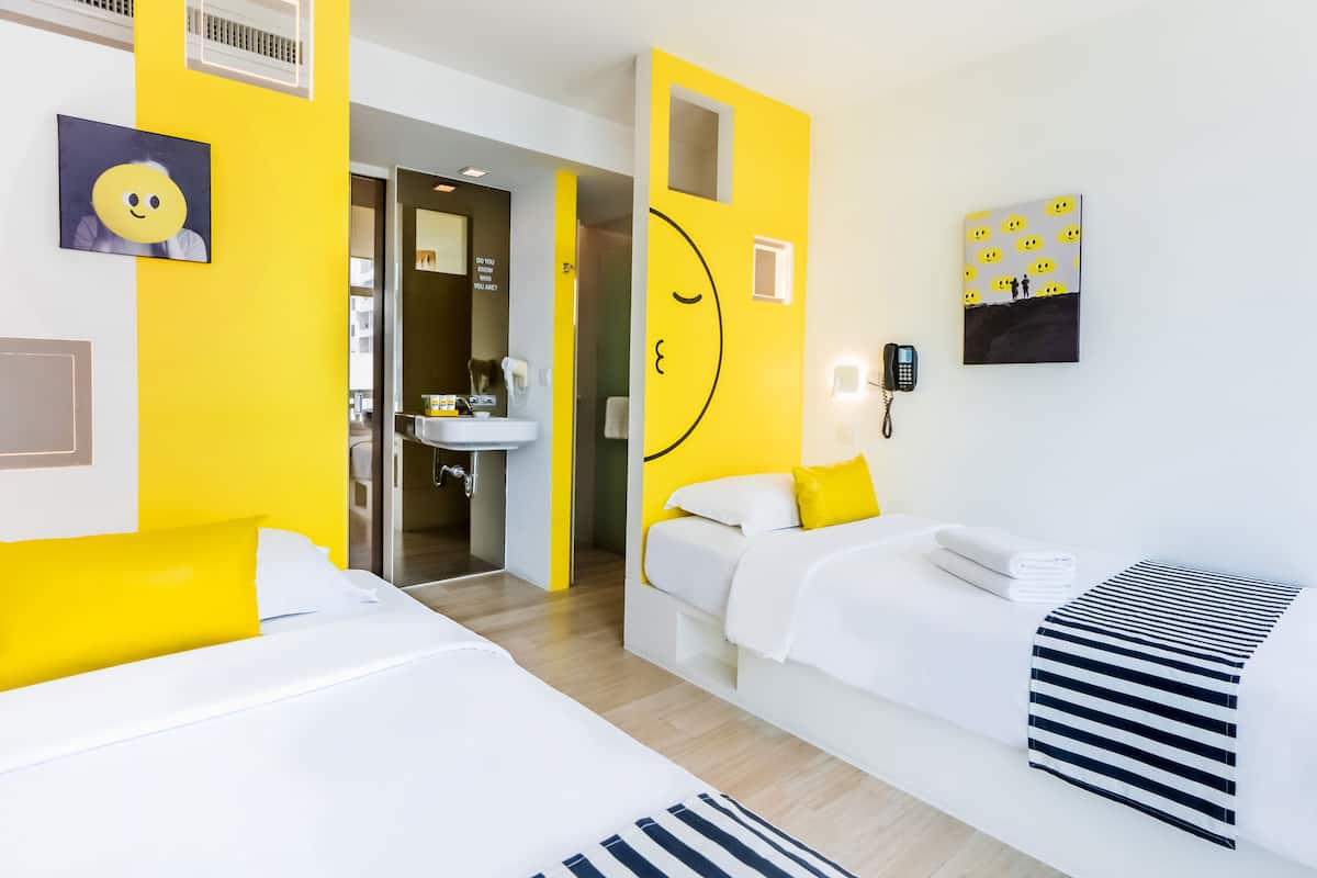 Mood S Twin Bed | In-room safe, free WiFi, wheelchair access