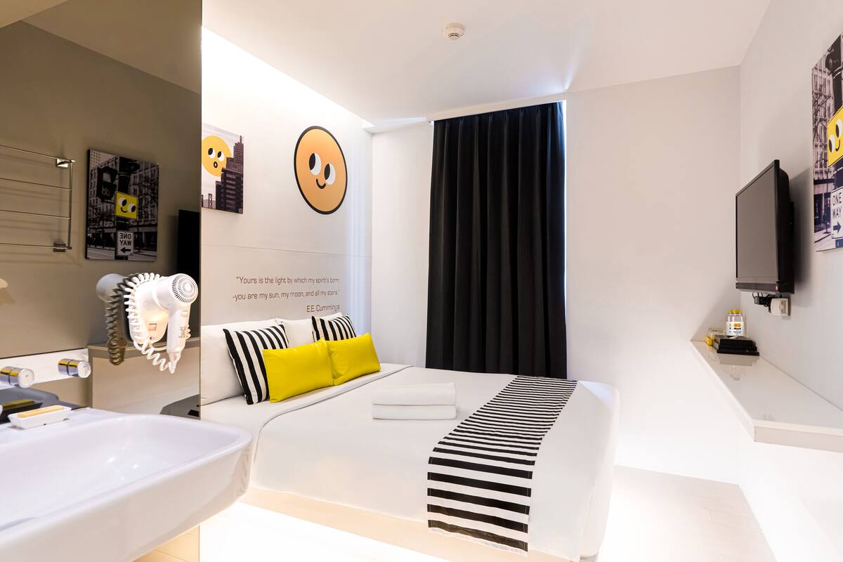 Mood S Double Bed | 房內夾萬、免費 Wi-Fi