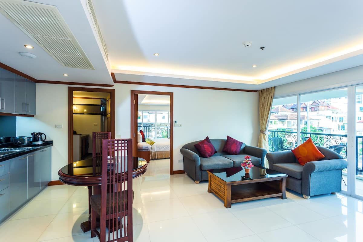 Chambre Exclusive, 1 chambre | Coin séjour