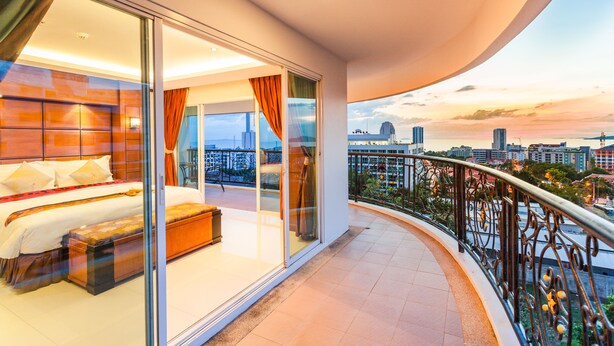 Executive Room, 2 Bedrooms, City View | View from room - Tara Court Hotel (Pattaya)