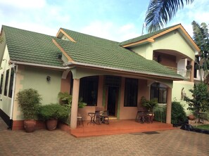 Façade de l’hébergement