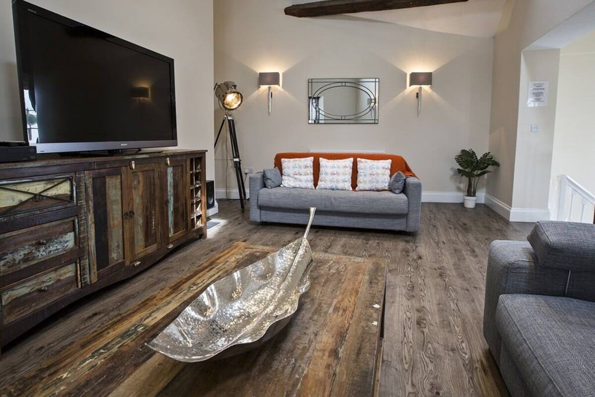 아파트, 전용 욕실 (Cider House) | 거실 공간