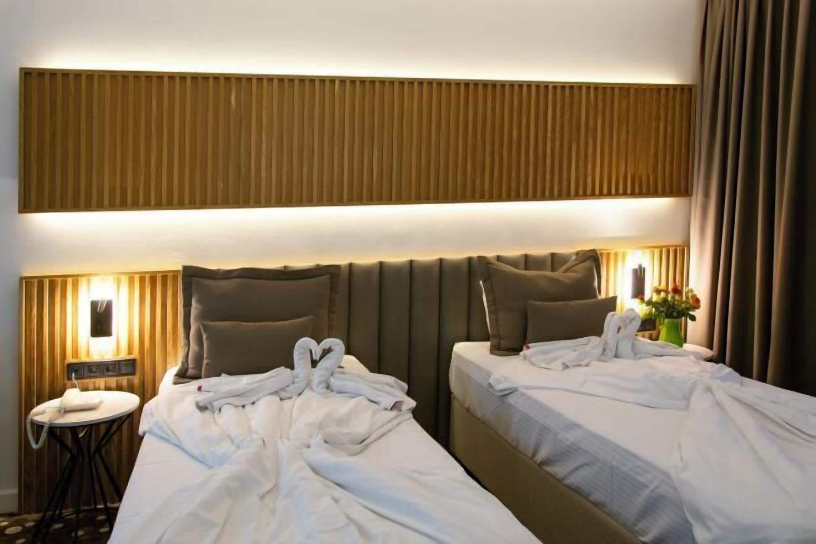 高級寢具、Select Comfort 床墊、迷你吧、客房內保險箱