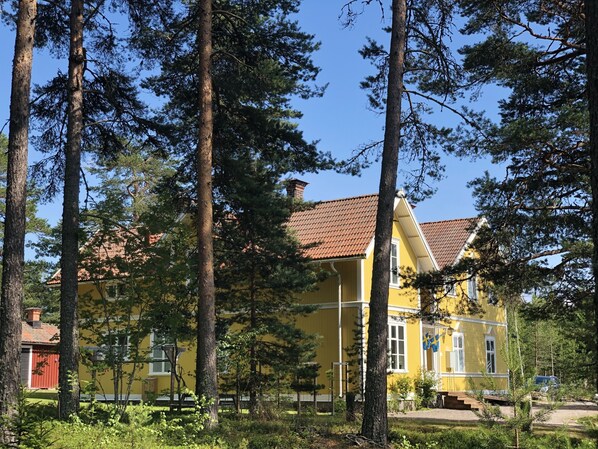 Façade de l’hébergement