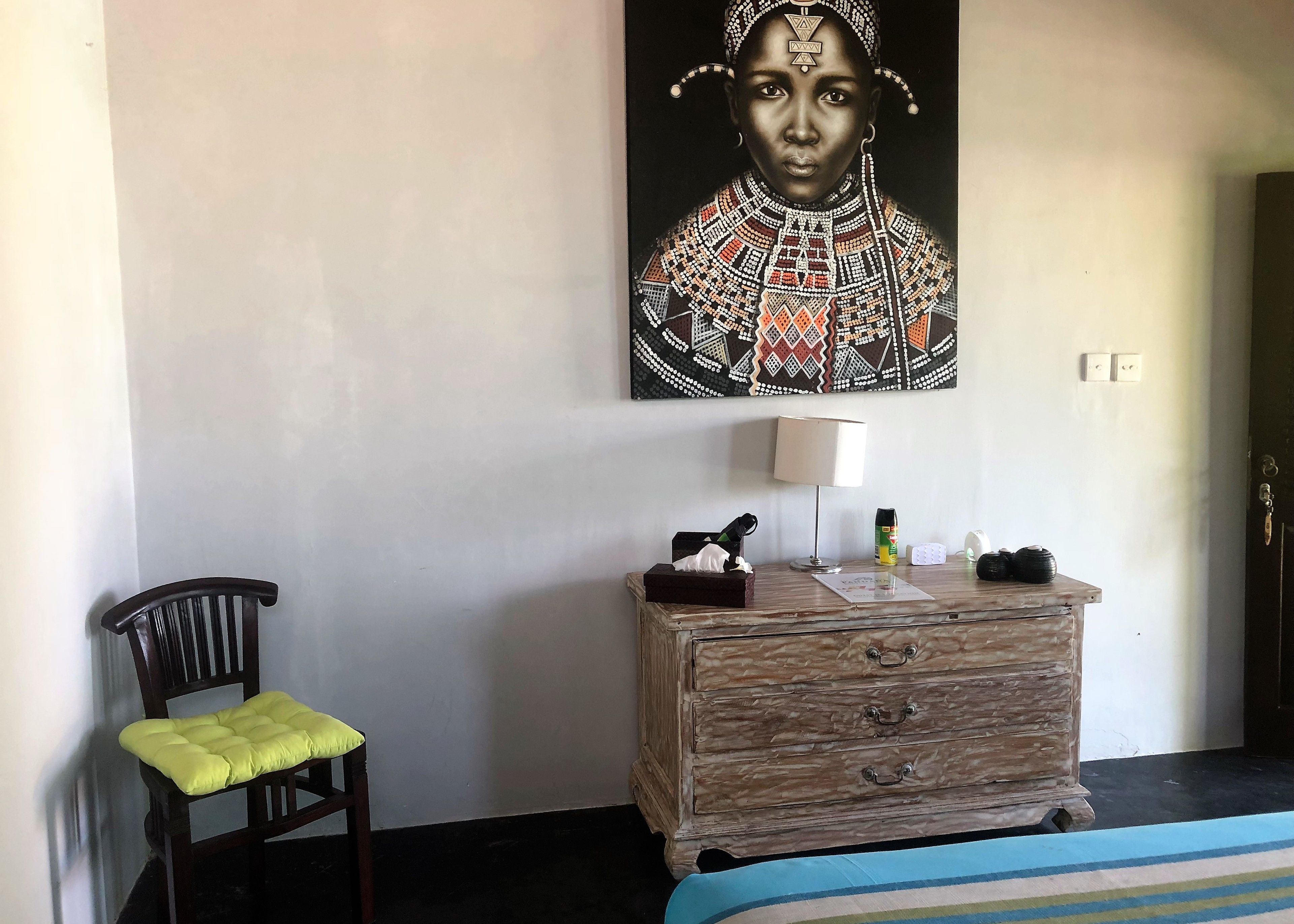 sea view bungalow  | in-room safe, blackout curtains, free wifi, bed sheets