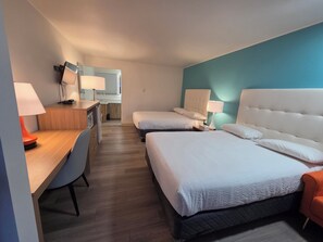 Ensemble douche/baignoire, serviettes fournies