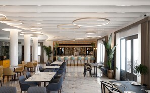 Breakfast, lunch, dinner served; Mediterranean cuisine, sea views