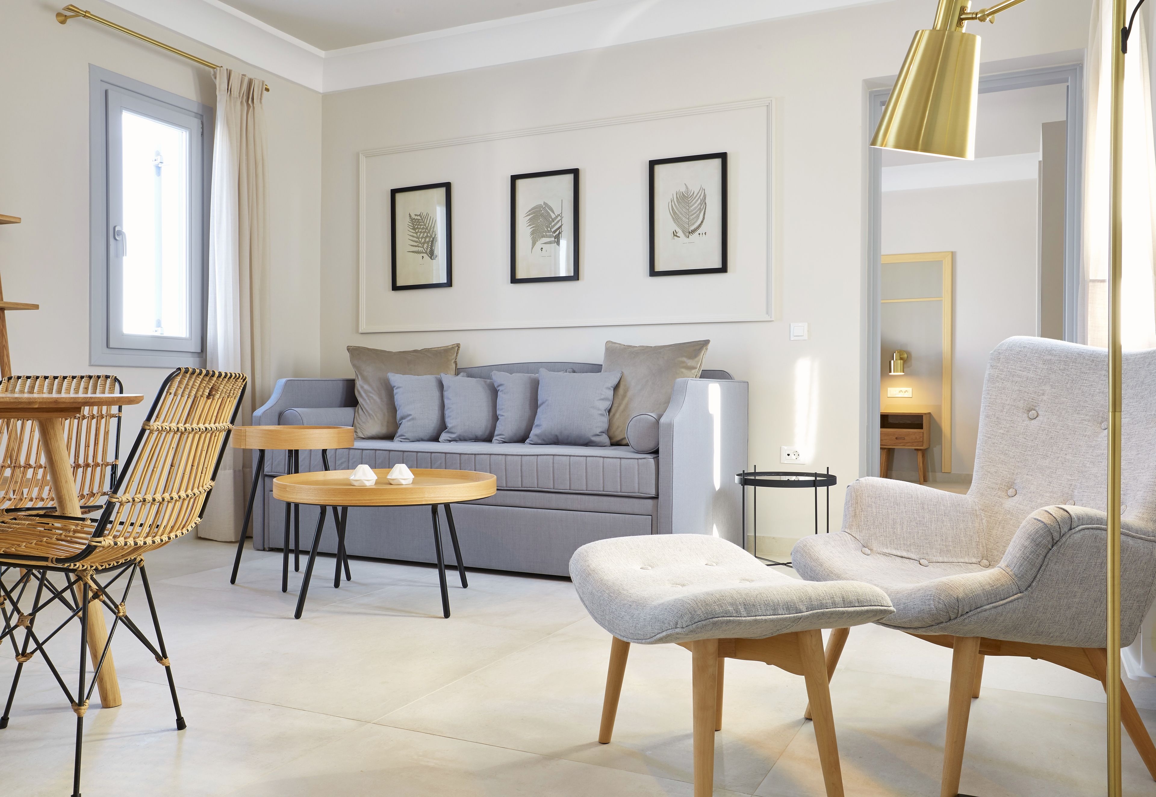 Deluxe-Villa, 2 Schlafzimmer, eigener Pool, Blick auf den Weinberg | Hochwertige Bettwaren, Minibar, Zimmersafe, individuell dekoriert