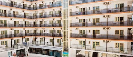 Fassade der Unterkunft