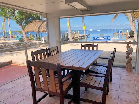 Suite | Terrace/patio. The Pelican Key Largo Cottages