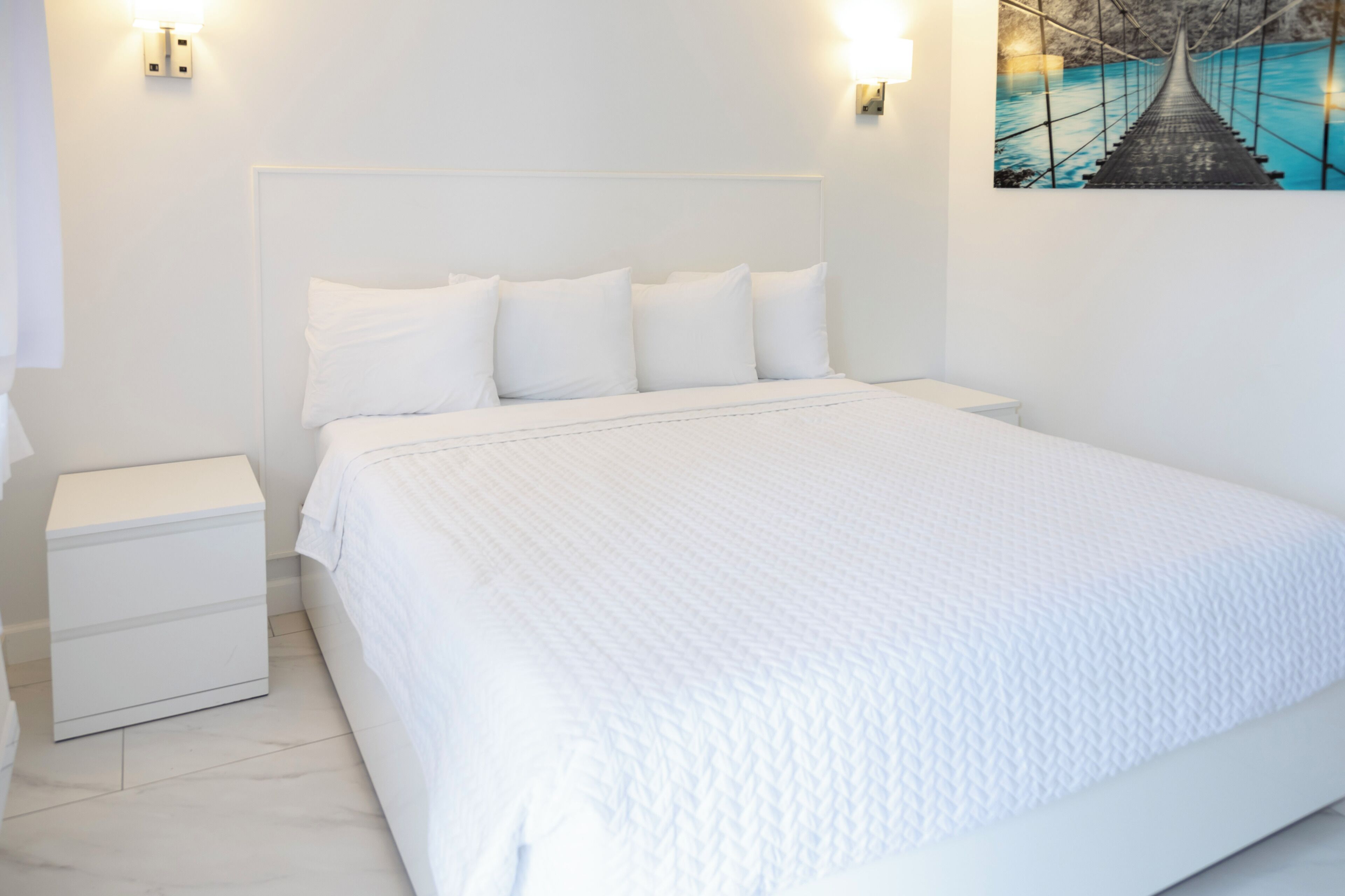 Deluxe kamer, 1 kingsize bed | Een bureau, gratis wifi, beddengoed