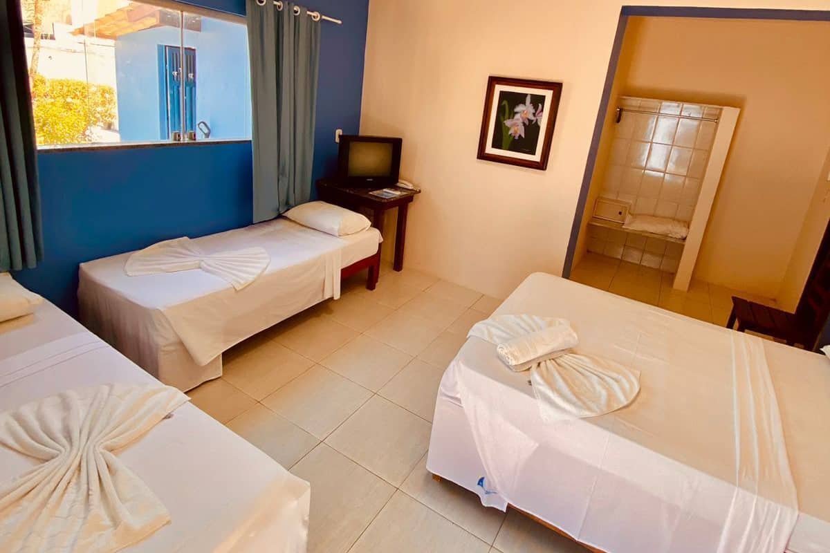 Economy Triple Room | In-room safe, free WiFi, bed sheets