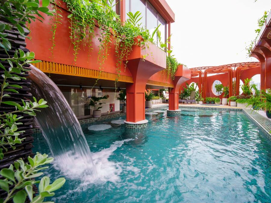 Alberca al aire libre