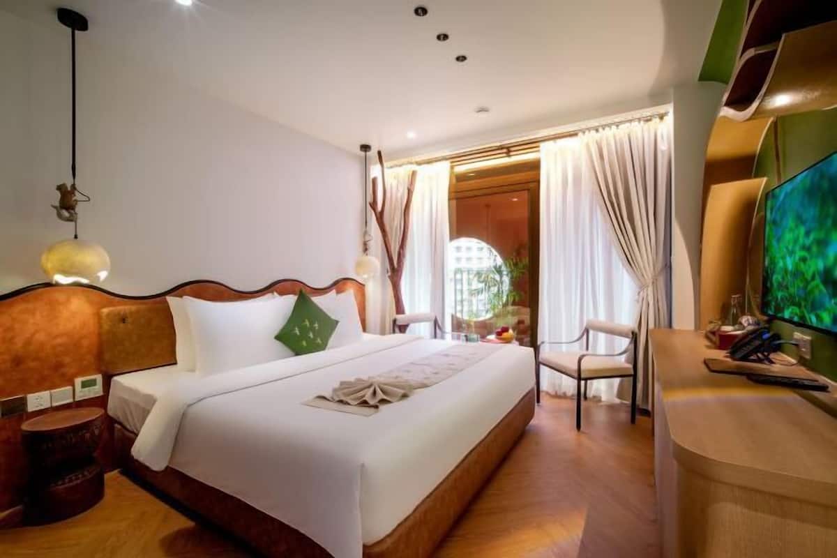 1 Schlafzimmer, Minibar, Zimmersafe, Schreibtisch