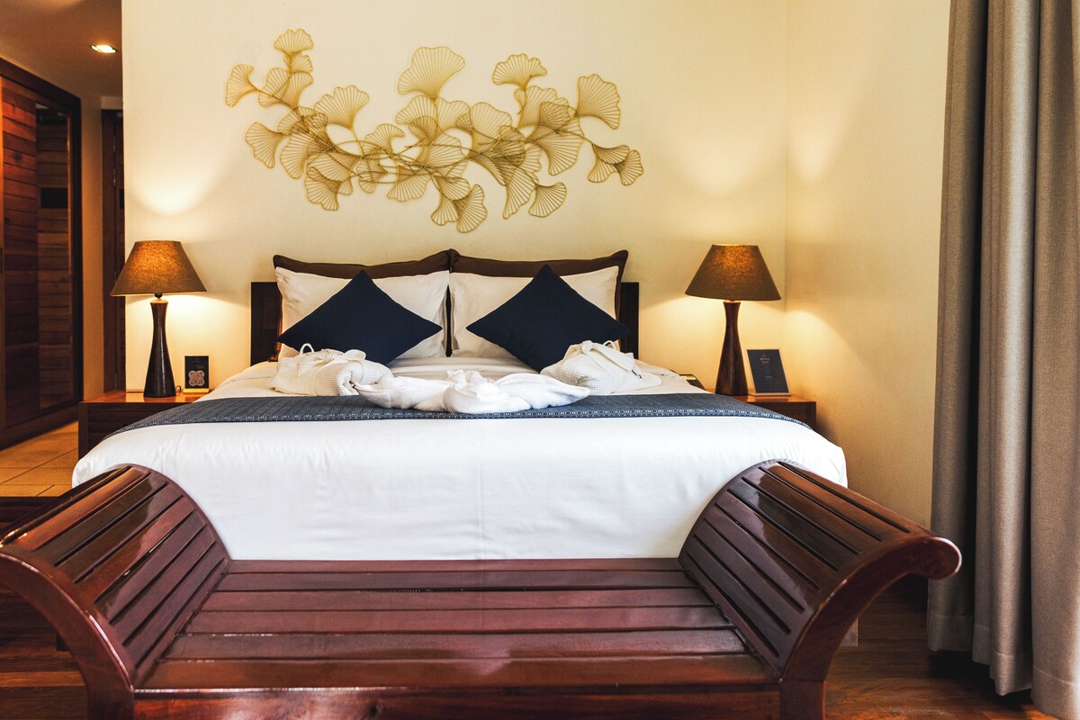 Junior Suite Double | Sábanas de algodón egipcio, ropa de cama de alta calidad y edredón 