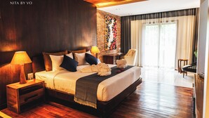 Premier Suite Double | ผ้าปูที่นอนฝ้ายอียิปต์, เครื่องนอนระดับพรีเมียม, ผ้านวมขนเป็ด