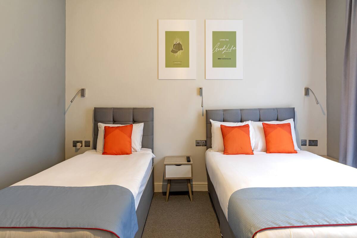 Chambre triple Standard | Accès au Wi-Fi (inclus), literie fournie