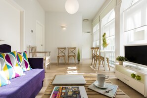 Apartment, 2 Bedrooms | Living room - Suites Sevilla Plaza Apartamentos (Seville)