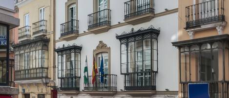 Fassade der Unterkunft