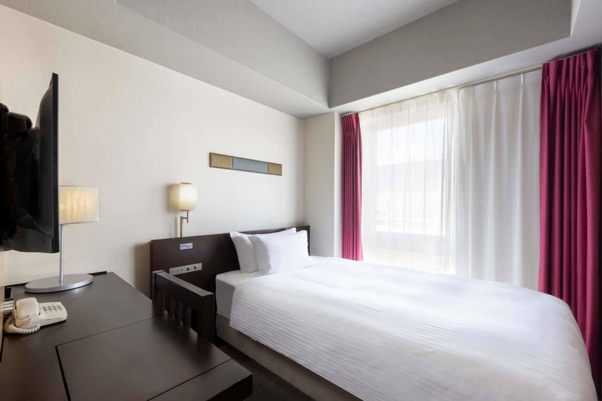 Habitación económica, 1 cama individual, para no fumadores | Edredón, escritorio, cortinas blackout y insonorización